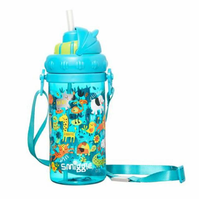 Smiggle Junior Animal Water Bottle Original Botol Minum
