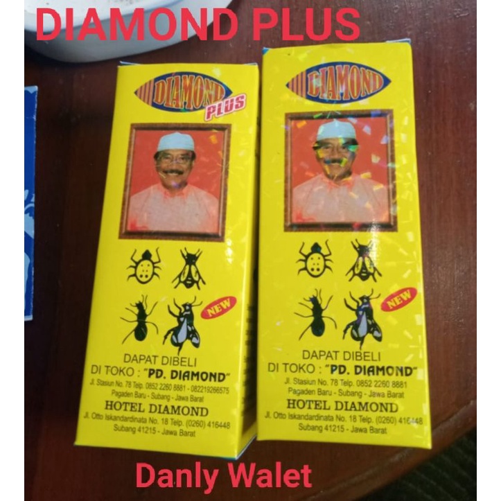 Obat Hama Walet Diamond PLUS aroma pemikat walet
