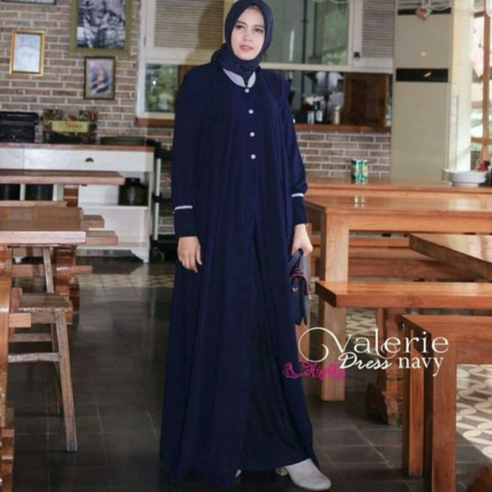 GAMIS SYARI ANNAJAH CAPUCCINO 900GR 110 140 ALLSIZE GAMIS SYARI BUSUI CADAR CREPE HQ POLOS MURAH I.