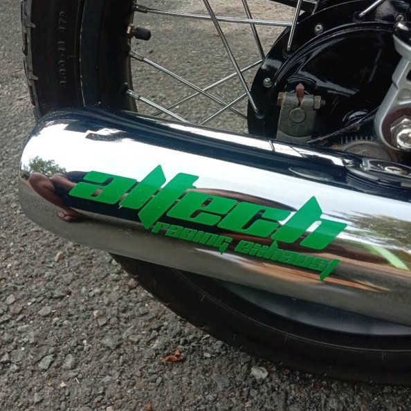 STIKER MOTOR RX KING AKSESORIS MOTOR PARIASI HELM MOTOR MOBIL KREN KEKINIAN VIRAL LOGO ALTECH