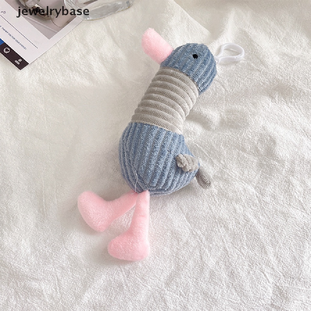 (jewelrybase) Gantungan Kunci Bentuk Boneka Plush Bebek Lucu