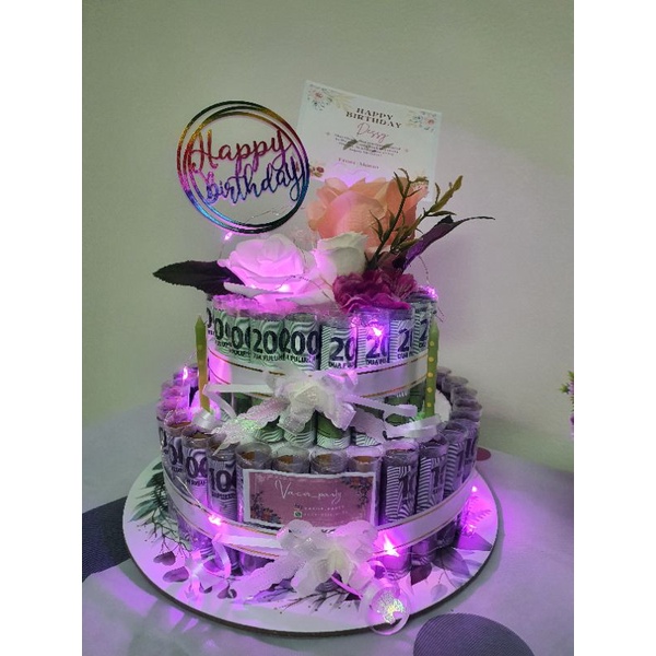 

money cake by request
