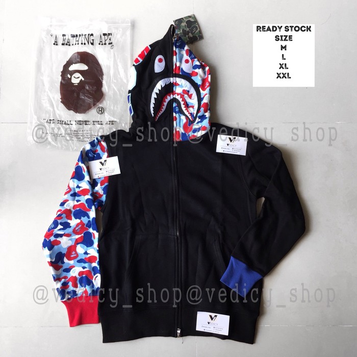 multicolor bape jacket