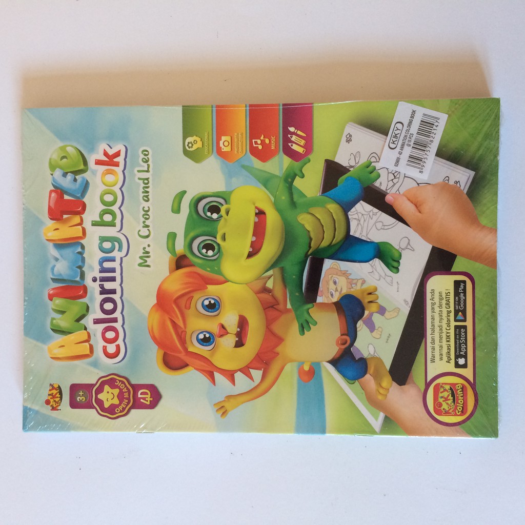 

BUKU MEWARNAI ANAK 4D