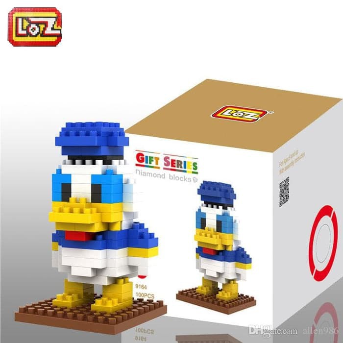 LOZ Nano Diamond Block | Donald Duck | Lego mini | Action Figure H819