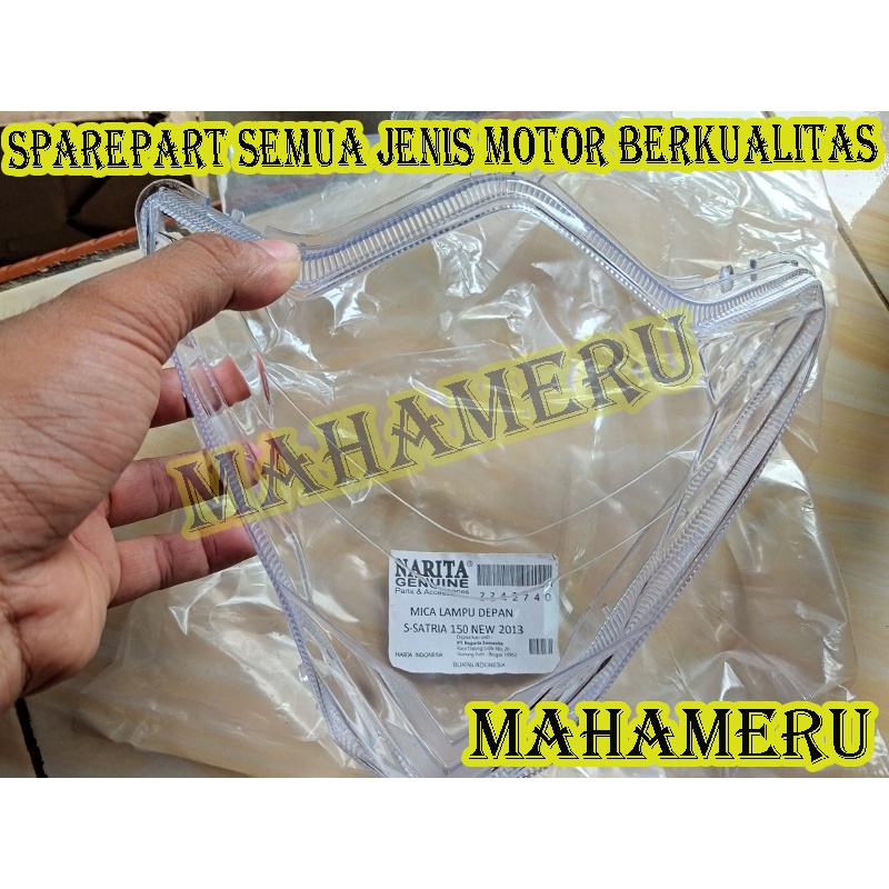 MIKA LAMPU DEPAN SUZUKI SATRIA FU FACELIFT / MIKA KACA LAMPU DEPAN SATRIA FU 2013-2015