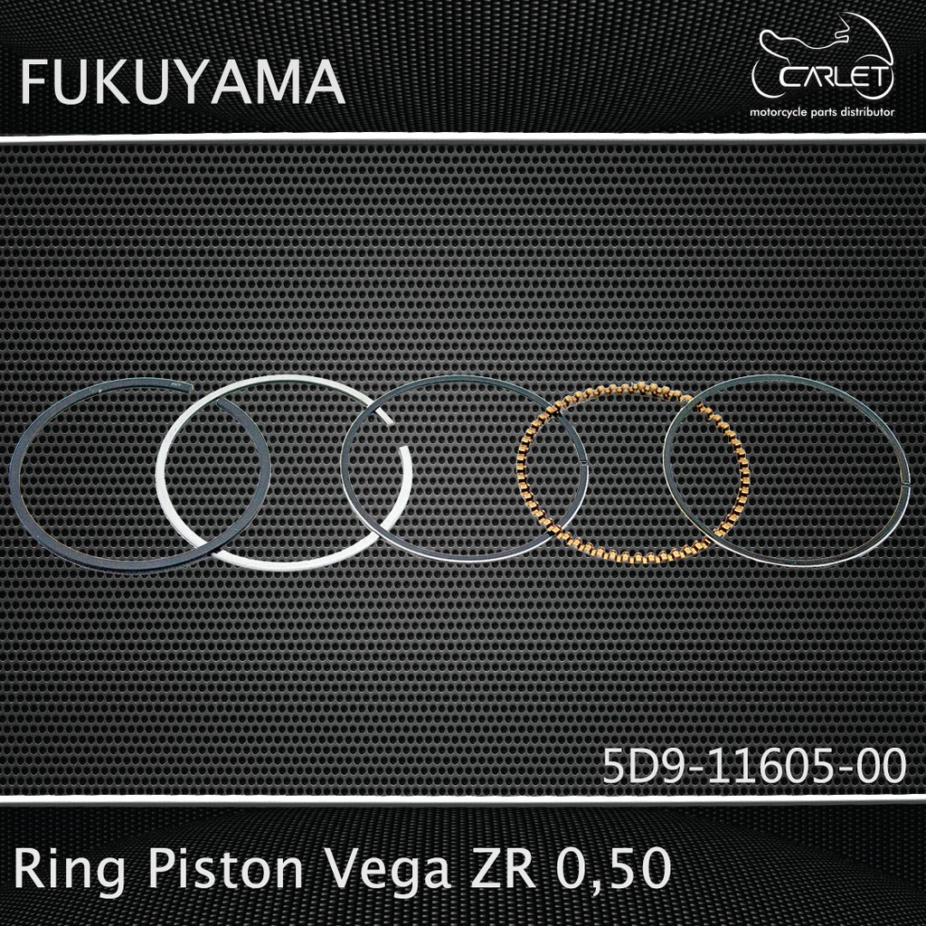 Fukuyama Ring Seher / Ring Piston Vega ZR / Jupiter Z New 10-0.50