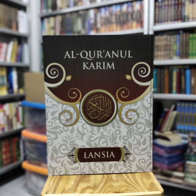 Al Quran Al Karim Lansia Jumbo 28x36 cm