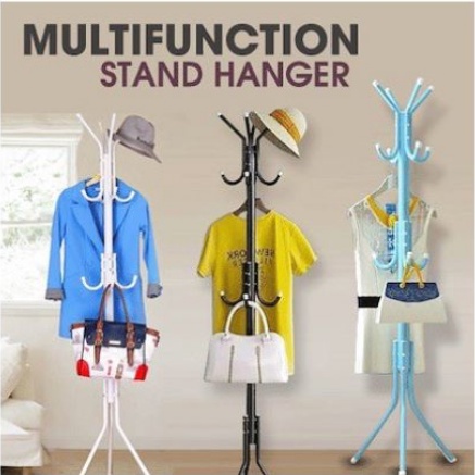 [ ABJ ] Stand Hanger Hook Multifungsi