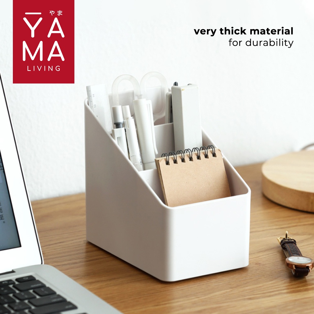 YAMA ZAWA Desk Organizer Storage Meja Stationery Rak Alat Tulis Make Up Kosmetik