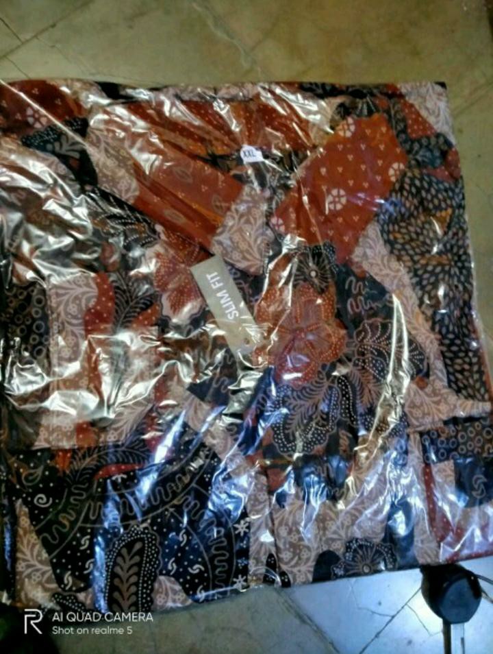 Agrapana Batik Slim Fit Batik Premium Kemeja Baju Batik Pria Lengan Panjang [premium Quality]