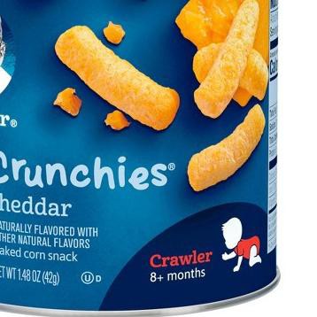gerber cheddar puffs