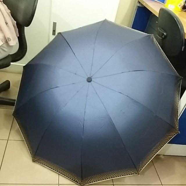 Payung Cantik Dan Bagus Metalic / Metalik Lipat 3 10 Jari Anti Radiasi Matahari Merk Nagoya Original