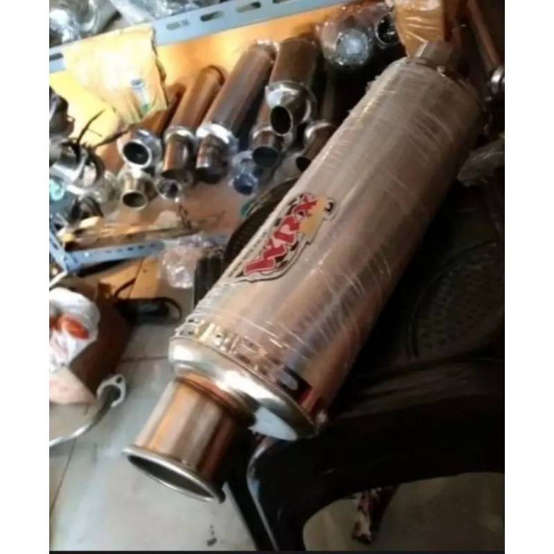 SLINCER WRX SILINCER TABUNG KNALPOT OVAL D50MM