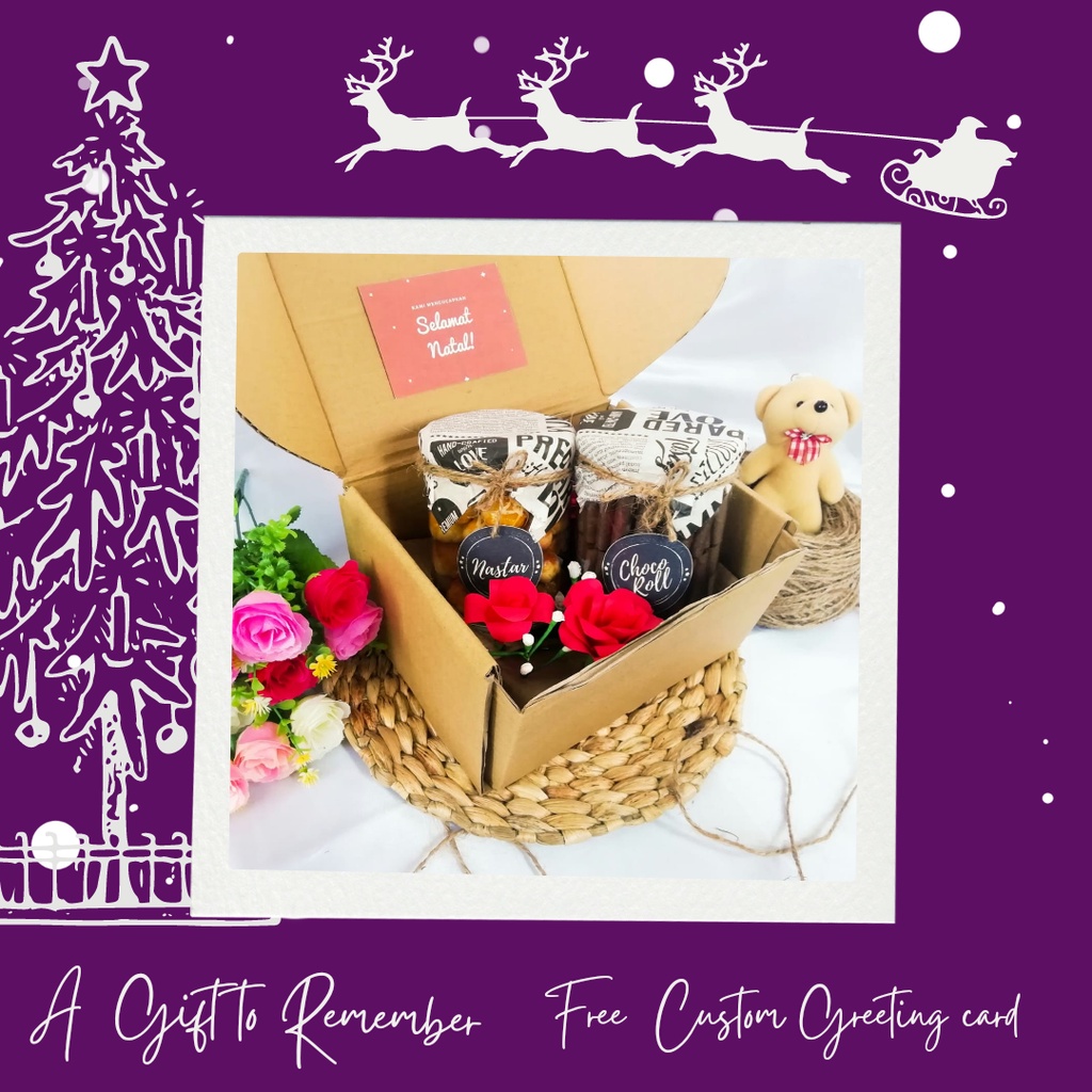 

Hampers Natal Cookies Christmas Gift Hampers Parsel Natal Cookies Murah