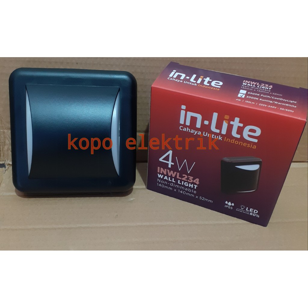 Lampu Tangga Inlite 4 w INWL234 / Lampu Dinding inlite 4 watt