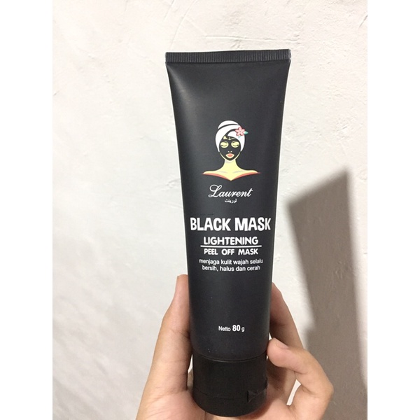 Laurent Black Mask Lightening Peel Off Mask