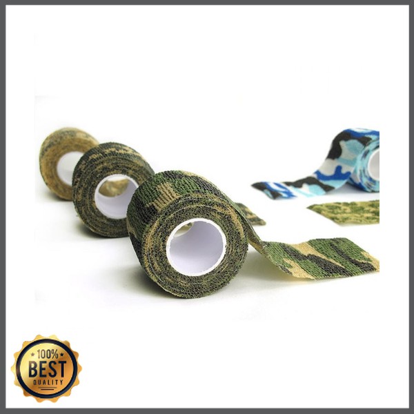 TG-RT003 Camouflage Retractable Tape Hunting Survival Kit / Lakban Ajaib - H10