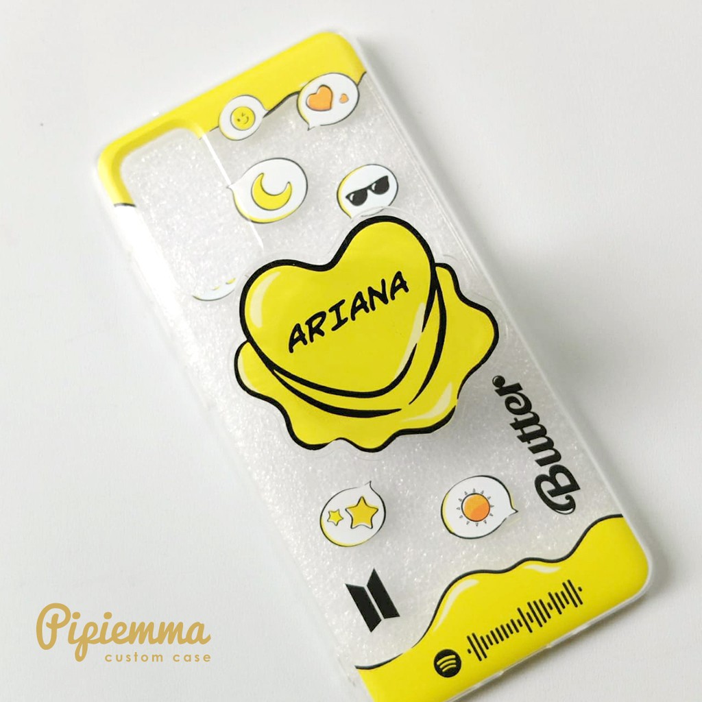 Popsocket BTS Butter Griptok Popstand Custom Nama Akrilik