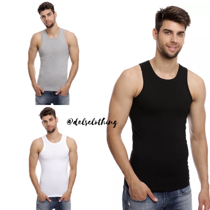 KAOS DALAM HUSH PUPPIES BASIC TANK PRIA SALE