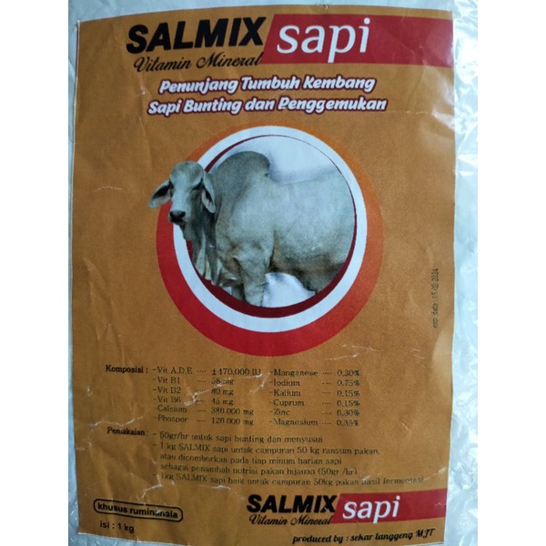 SALMIX Vitamin Mineral Sapi 1Kg