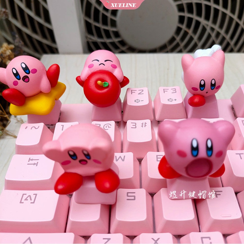 Keycap ESC keyboard Mekanikal PBT Desain Kartun Nintendo Kirby Untuk single 61 / 87 / 104 / 108 Tombol