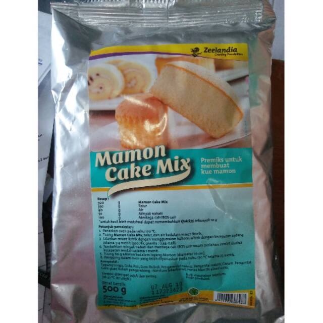 Mamon cake mix zeelandia 500gr