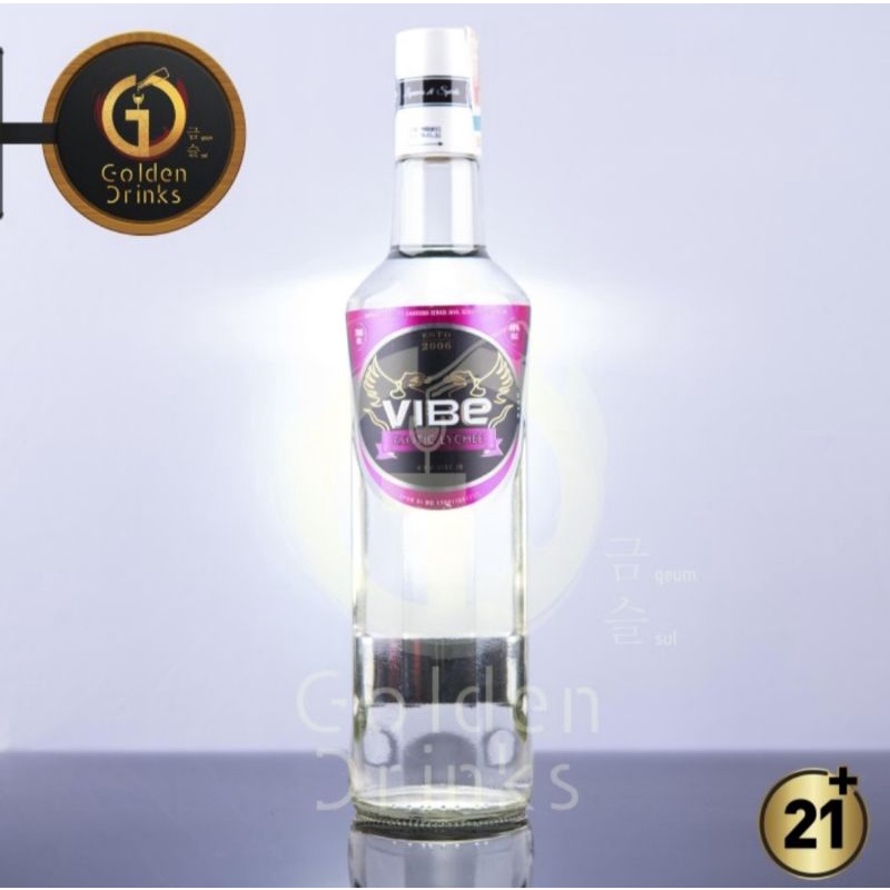 Vibe Exotic Lychee Liqueur Premium Series 700ml + FREE SLOKI