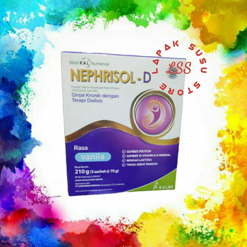 Nephrisol-D / nephrisold / nephrisol d Nephrisol- D Dialisis vanila 210gr