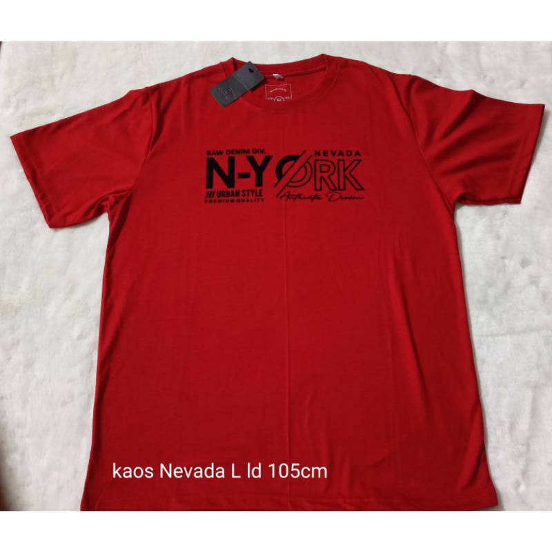 Kaos Pria Cole Nevada Original Matahari XS M L XL Unisex