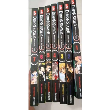 Komik Seri Lengkap - DEMON SLAYER: Kimetsu no Yaiba 1-12/Koyoharu Gotouge