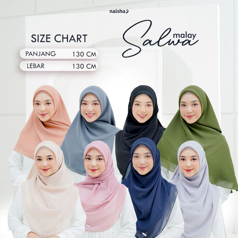 Salwa malay naisha Khimar malay khimar ceruty khimar modern khimar premium khimar terbaru khimar murah khimar syar'i khimar syari