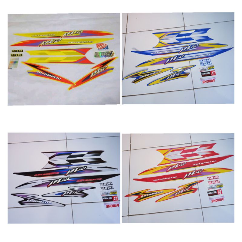 STRIPING MIO SPORTY BENDERA 2004 STRIPING MIO SPORTY THAILAND STRIPING MIO SMILE THAILAND STRIPING M