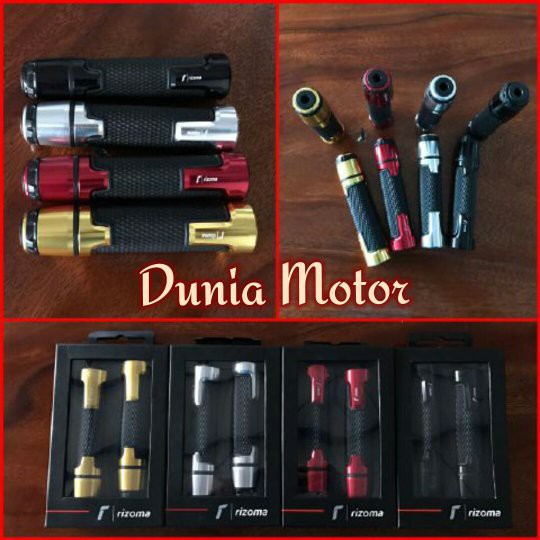 Handgrip Rizoma, Handpad / Sarung gas rizoma, Karet gas rizoma yamaha Nmax, Ninja, Yamaha R15 / R25,