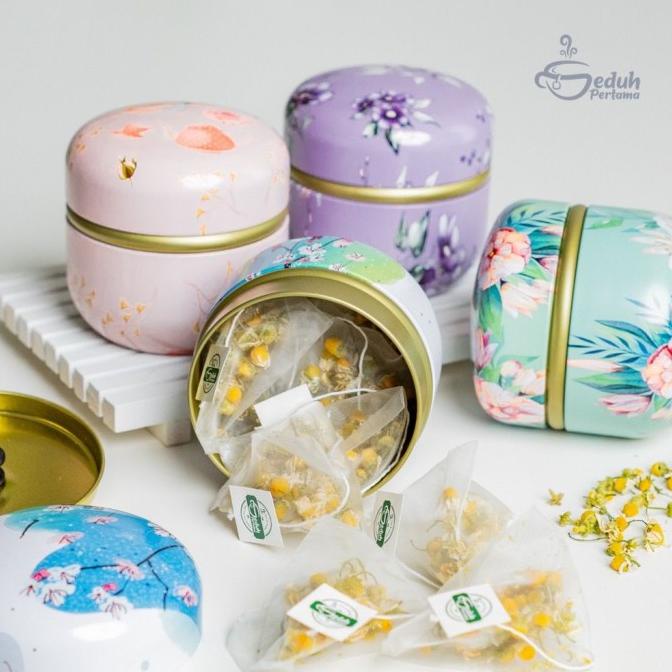 

[COD] PURE CHAMOMILE KALENG STAINLESS -TEH BUNGA CHAMOMILE TIN /TEH INSOMNIA [COD]