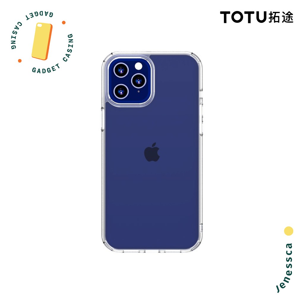 TOTU iPhone 12/12 Mini/12 Pro/12 Pro Max Anticrack Case Bening Casing