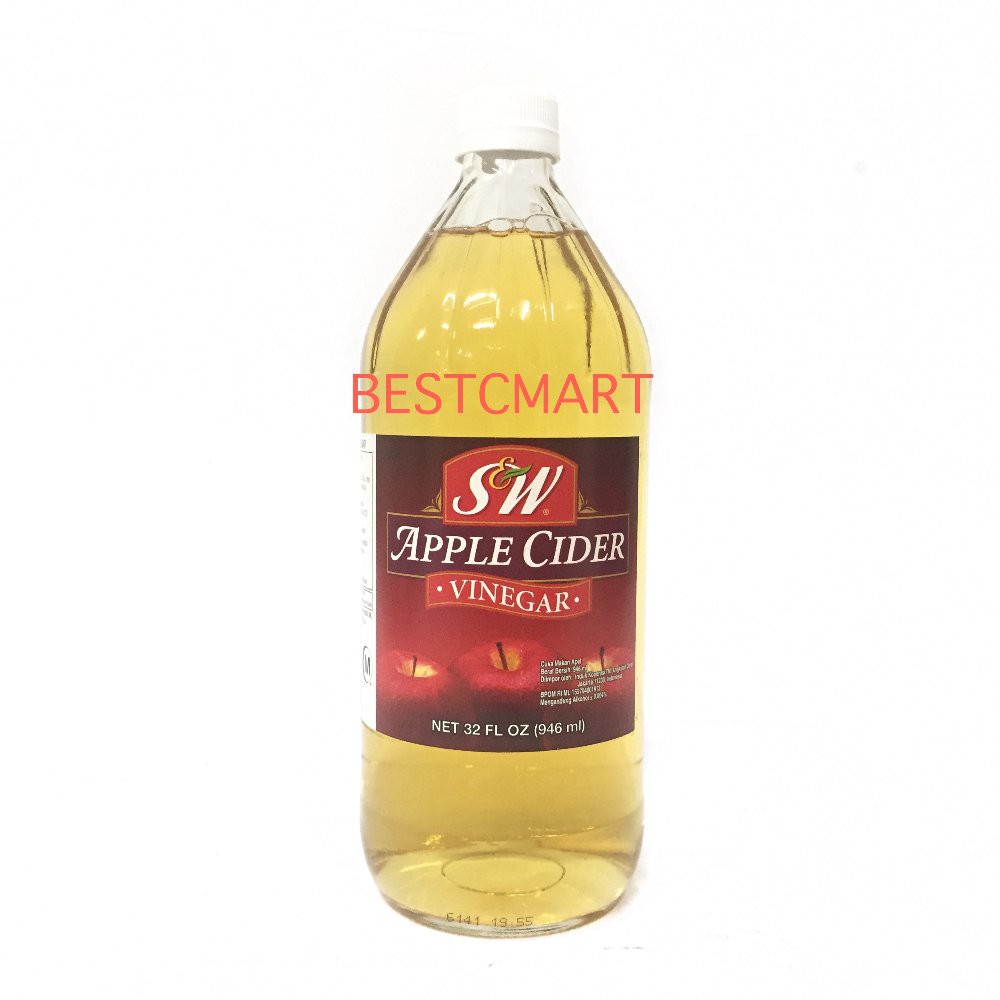

S&W APPLE CIDER VINEGAR 946 ML CUKA APEL