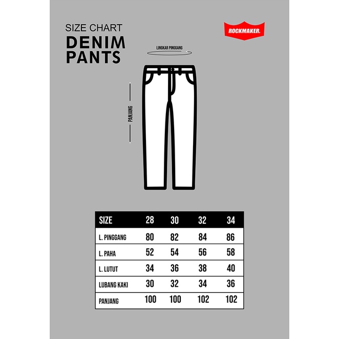 CELANA JEANS PRIA ROCKMAKER DENIM ORIGINAL BLACK NAOMI