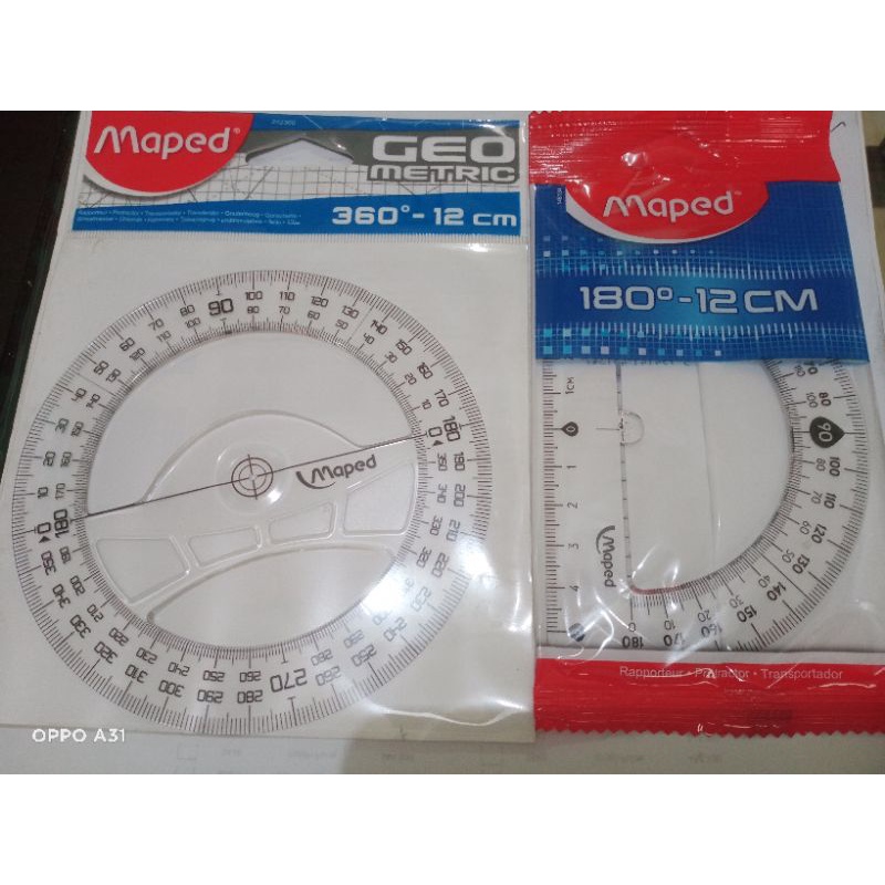 

MAPED PENGGARIS GEOMETRI 180 / 360-12 CM