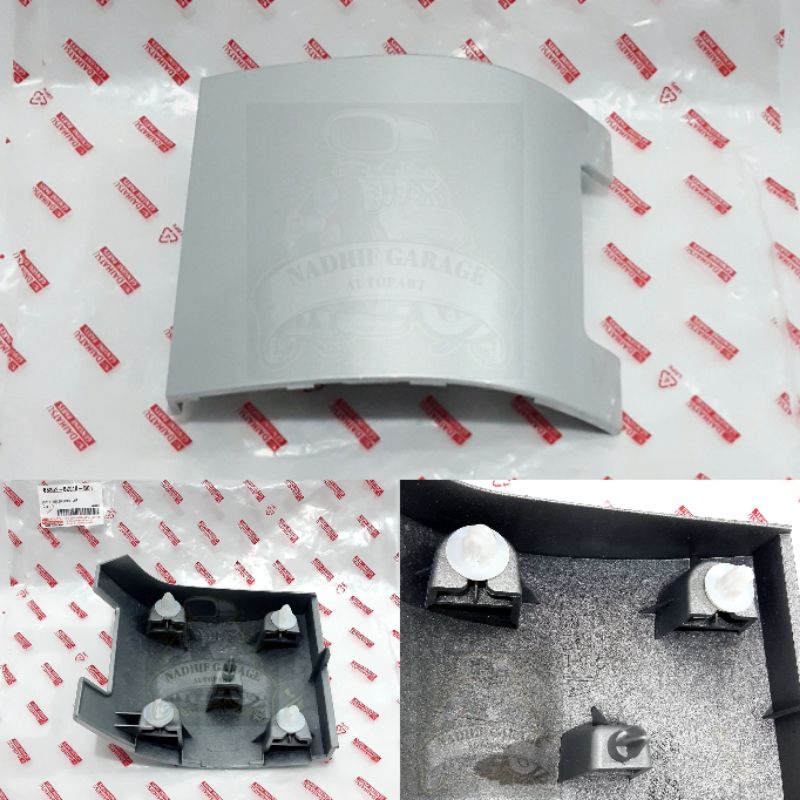 Cover Tutup Bumper Lampu Stop Belakang Filler Back Door Lower Tutup Engsel Pintu Bagasi Bawah Kanan 