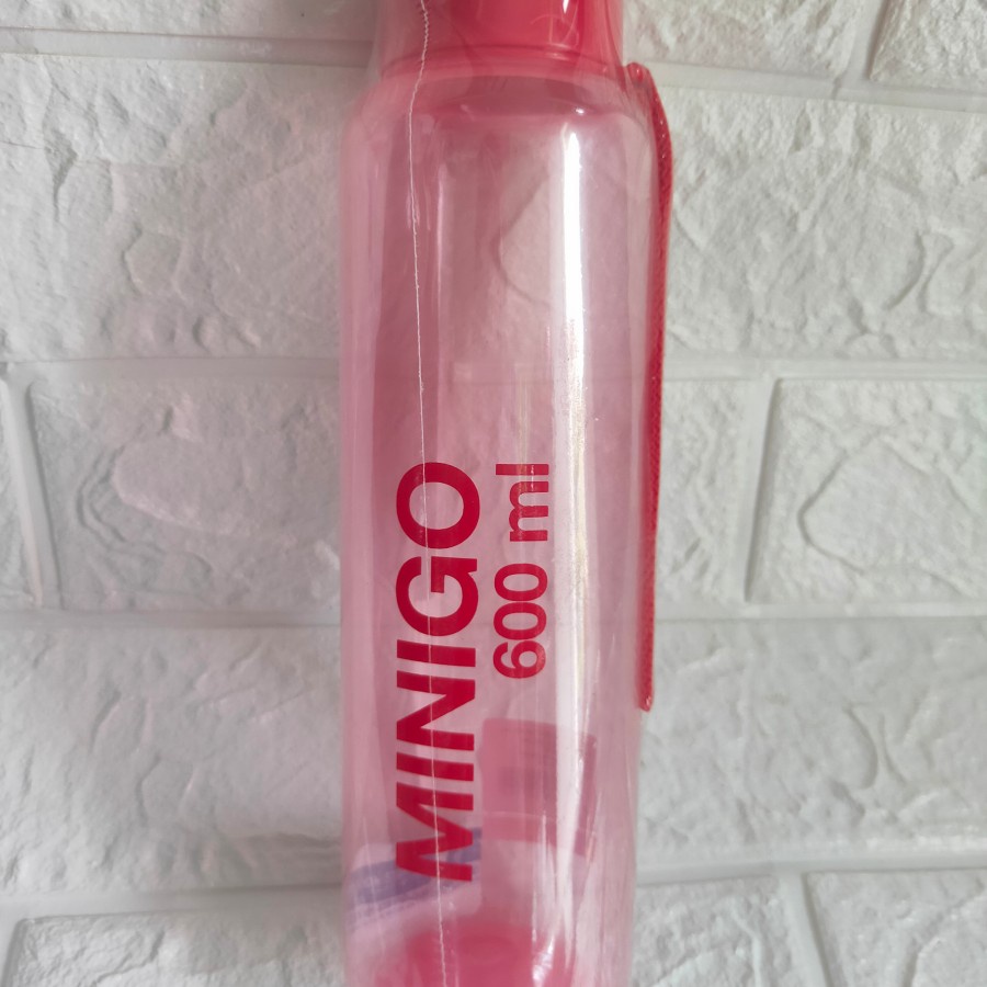 MINIGO BOTTLE LION STAR / TEMPAT BOTOL SEKOLAH  AIR MINUM / BOTOL SPORT + TALI (WARNA RANDOM)