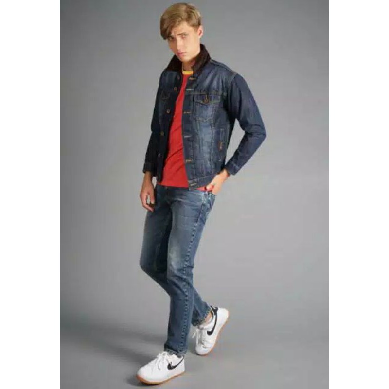 Celana Panjang Jeans Original Lois Slim Fit - CFL386D