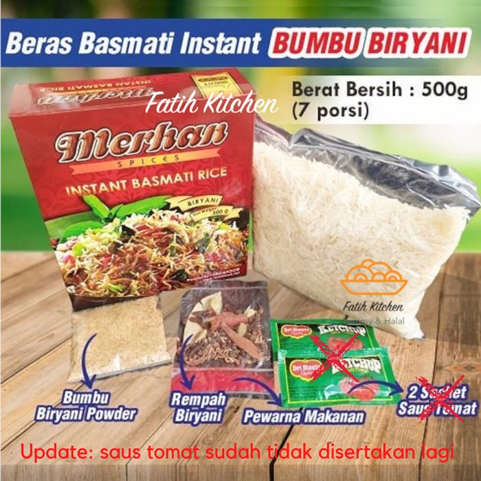 

vs2011bd Nasi Briyani Dari Merhan Spices - Mix Basmati Rice (Biryani) Fsfs201