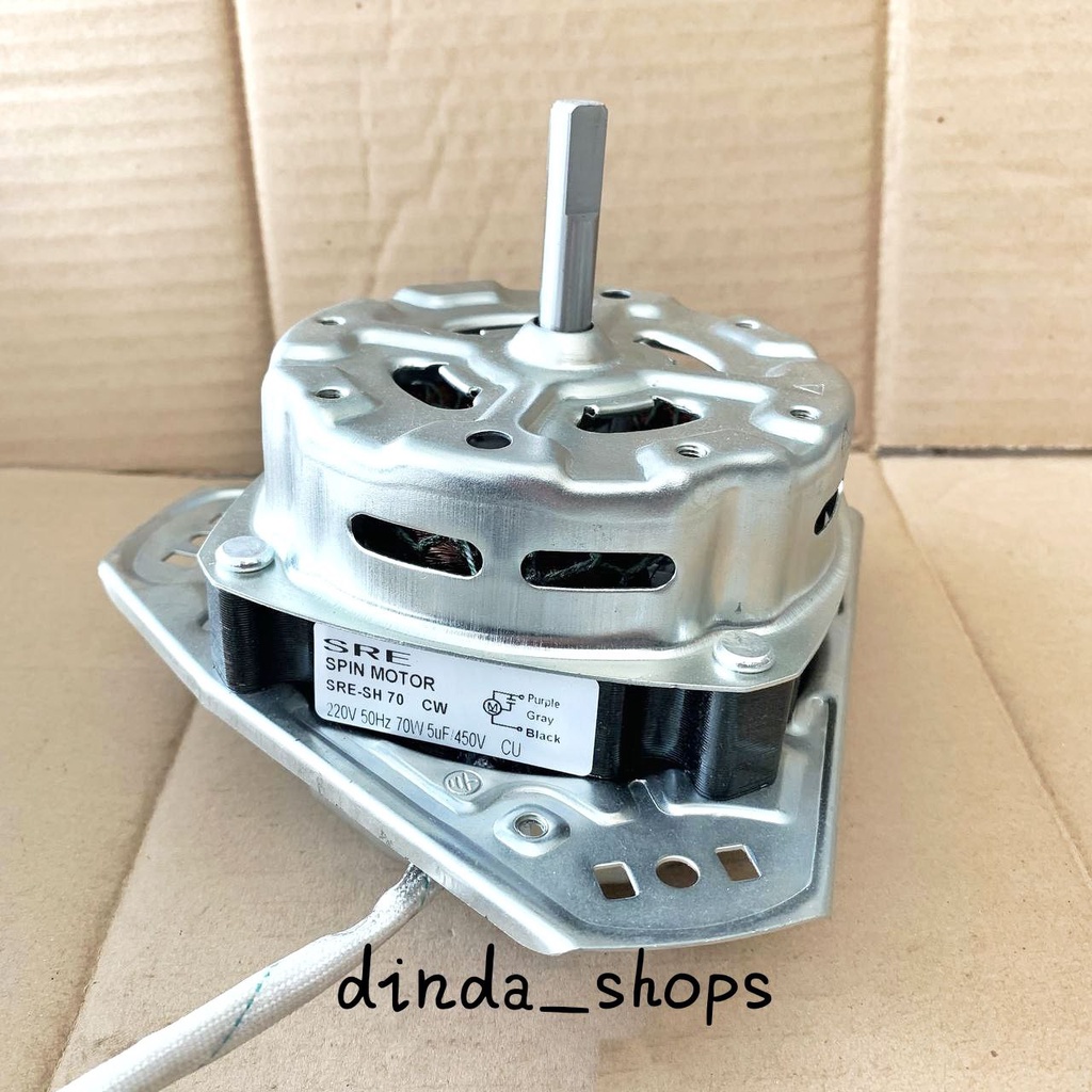 Dinamo Spin Sharp Tembaga / Motor Pengering Model Kaki 3