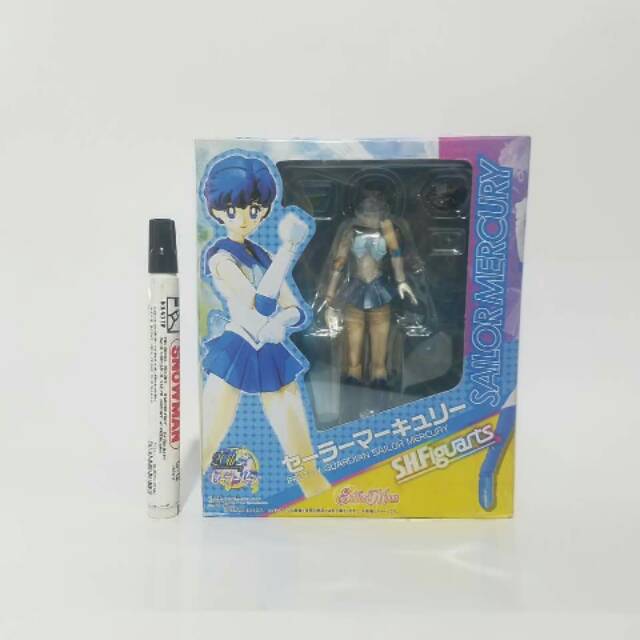 mainan action figure
shf sailor mercury
pretty guardian sailormoon
shfiguarts recast bandai
tinggi s