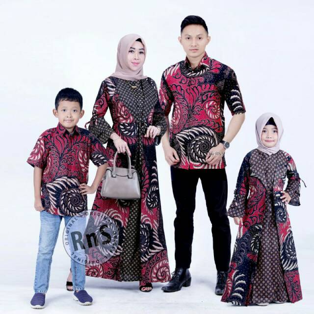 COUPLE BATIK KELUARGA GAMIS LONCENG MODEL JAZZ GAMIS JAZZY COUPLE GAMIS BATIK GROSIR BATIK MURAH