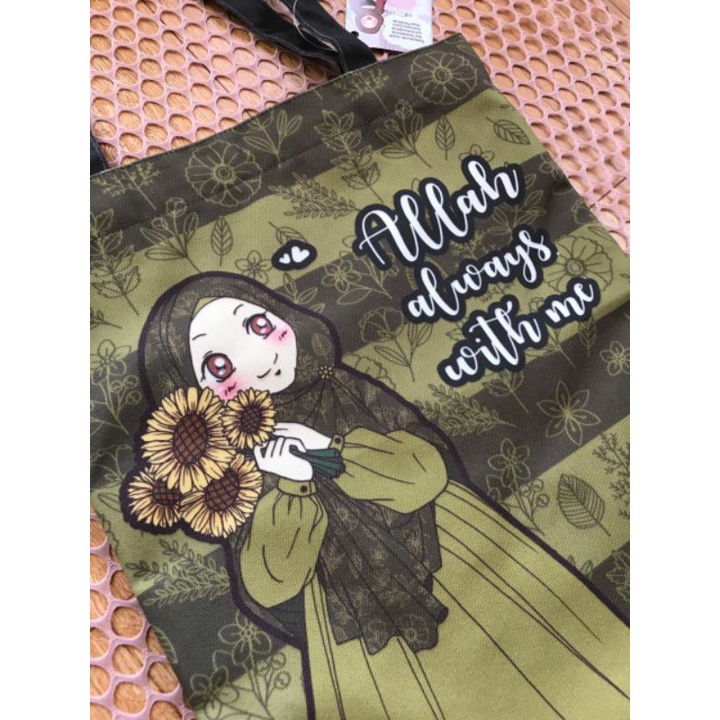 Totebag Unyu / totebag muslimah / totebag / totebag kanvas / tas kanvas