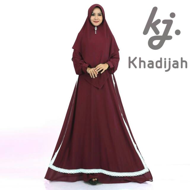 Gamis syari Khadijah