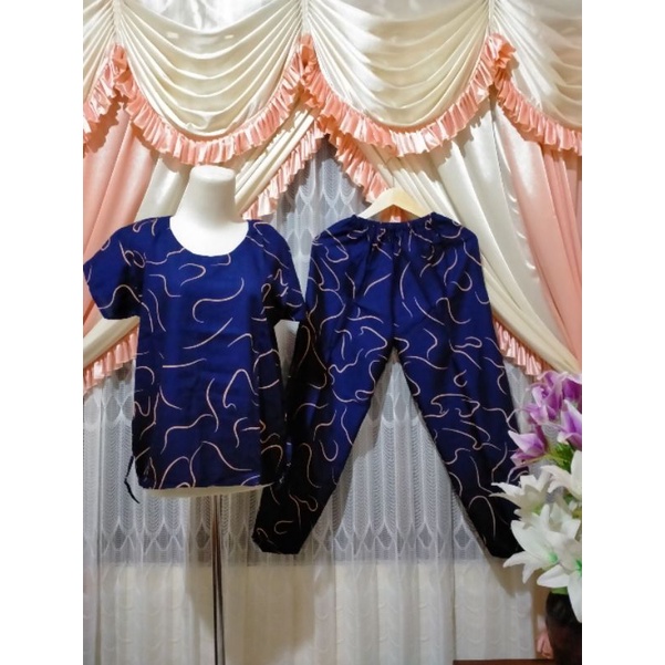 ONE SET  PANJANG MOTIF CACING