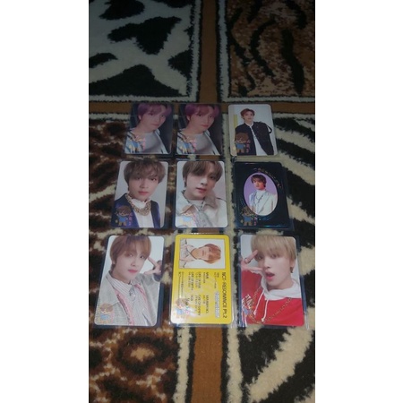 haechan pc photocard kihno 2nd player tds past future yb departure id arrival resonance